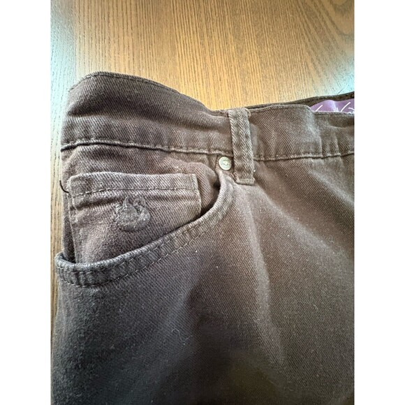 Gloria Vanderbilt Amanda STRETCH Womens Pants Size 12 Short Brown Jeans EUC - Picture 4 of 13